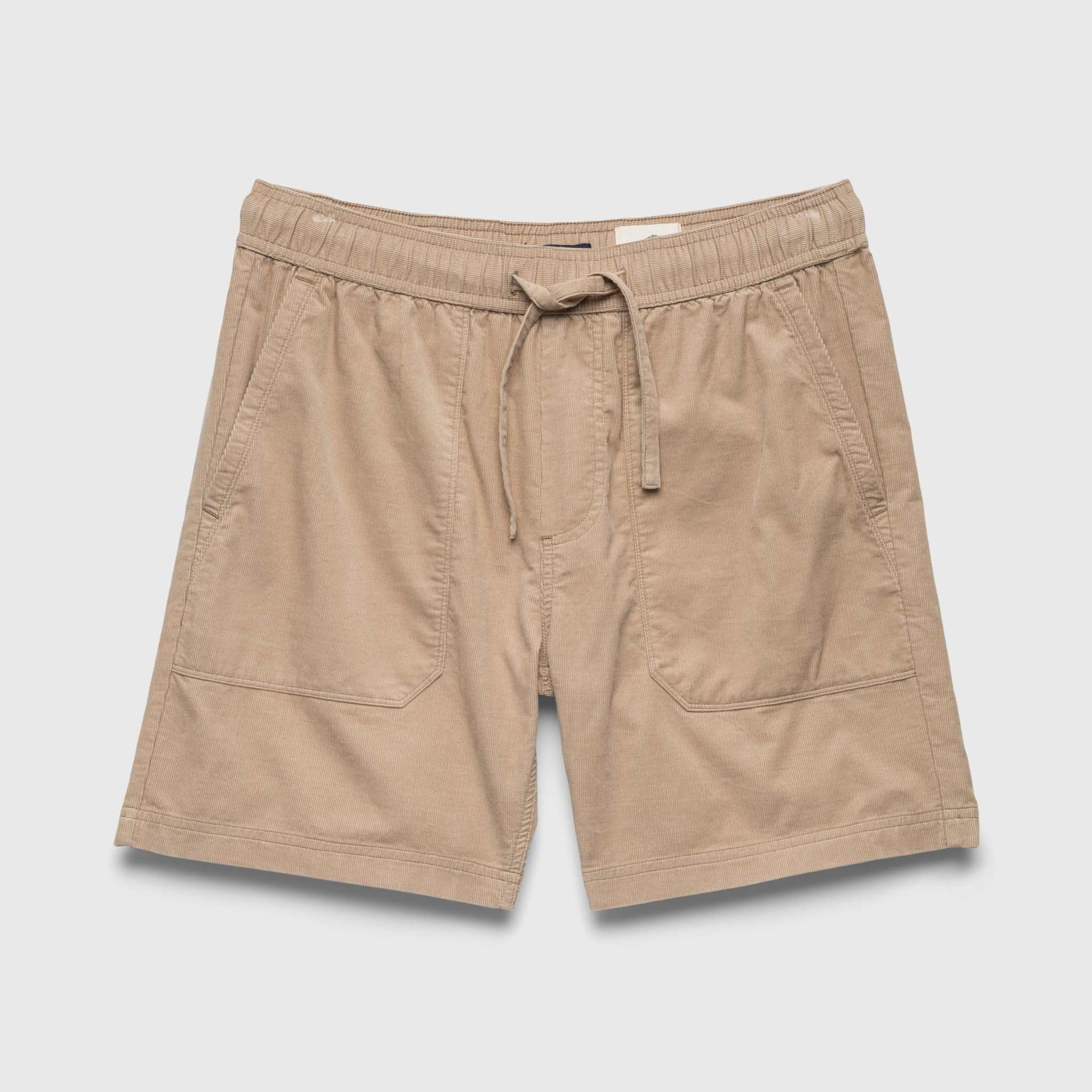 Tyler Corduroy Short - Chinchilla - WonderingCloth