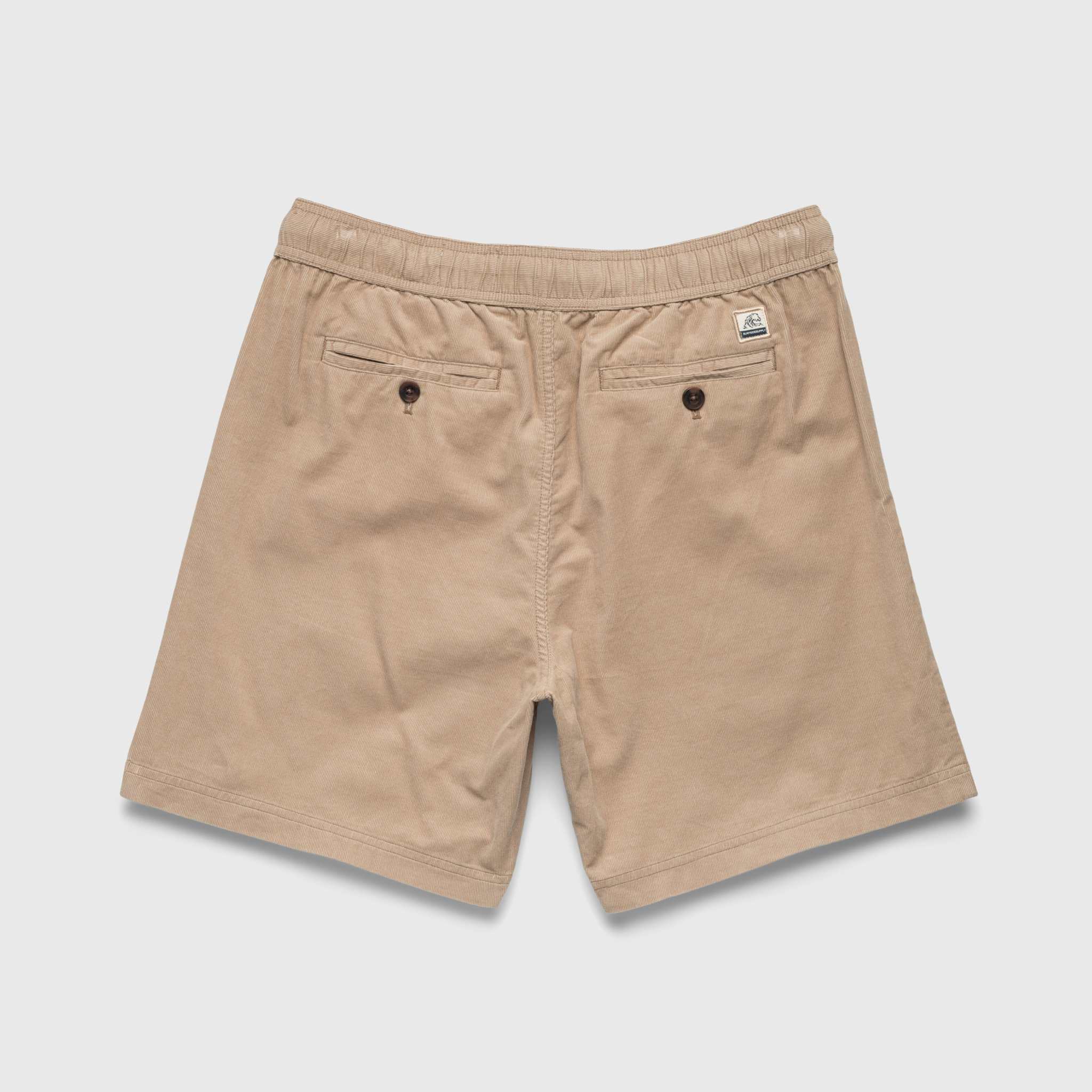 Tyler Corduroy Short - Chinchilla - WonderingCloth