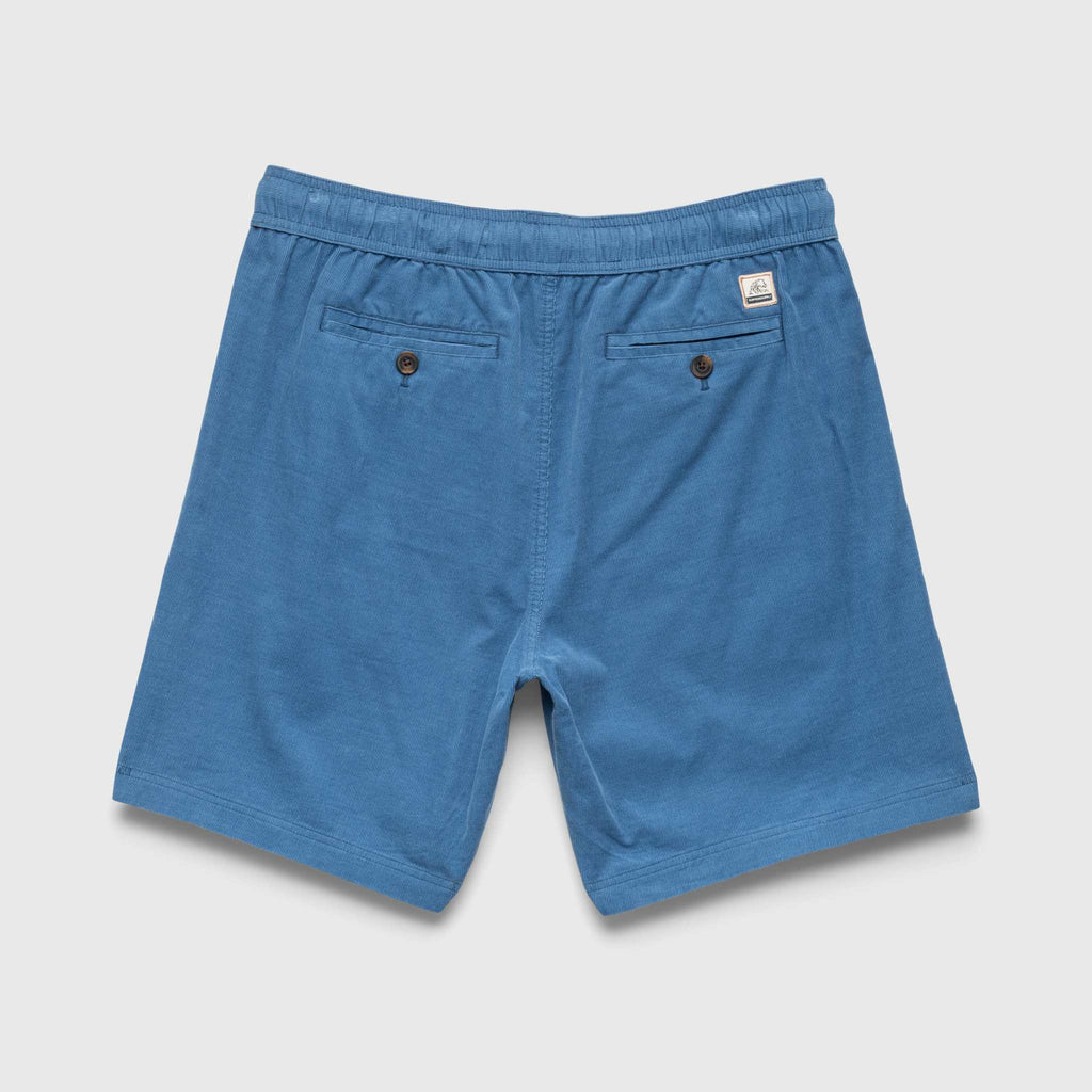 Tyler Corduroy Short - Blue - WonderingCloth