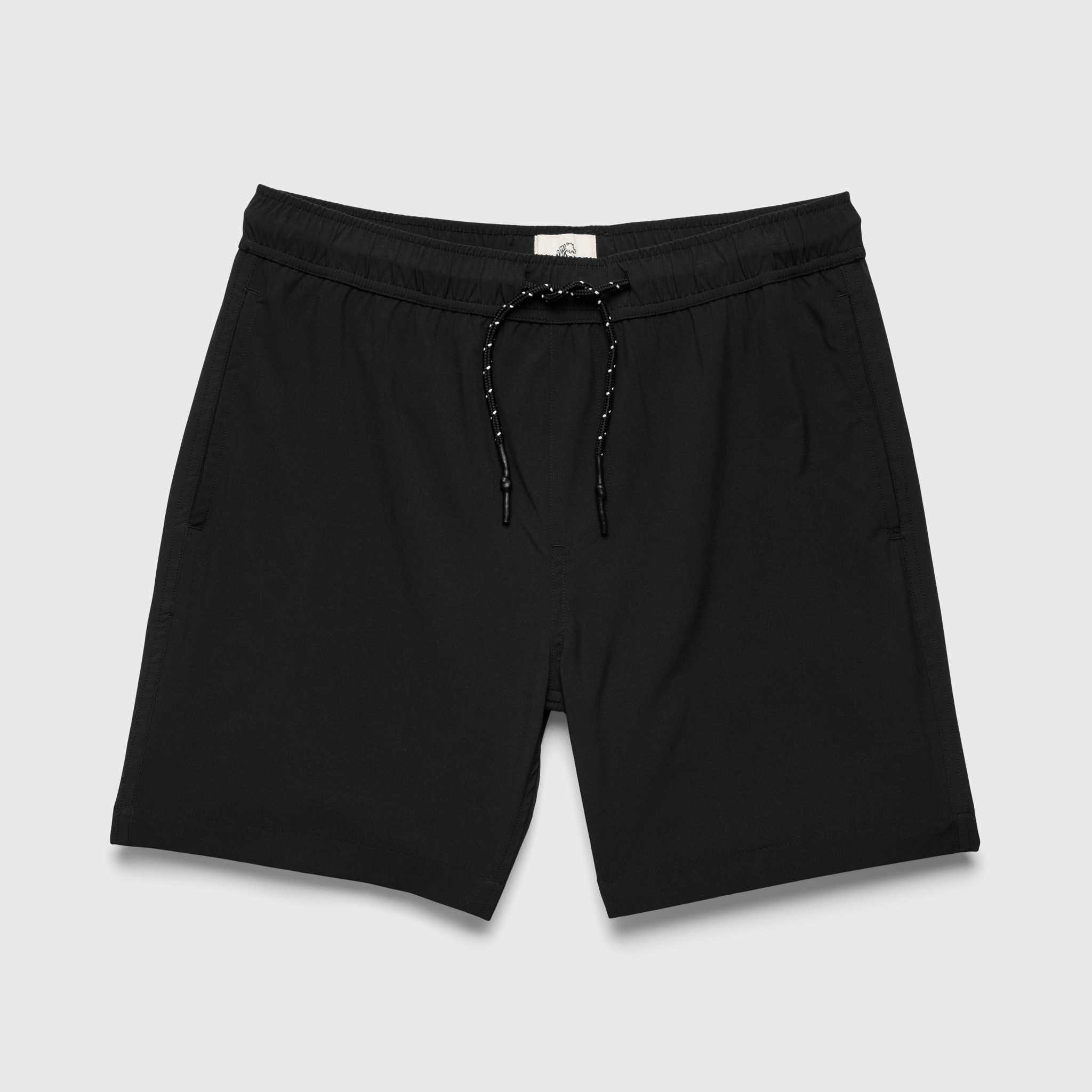 Jimmy 6.5" Retro Volley - Black - WonderingCloth