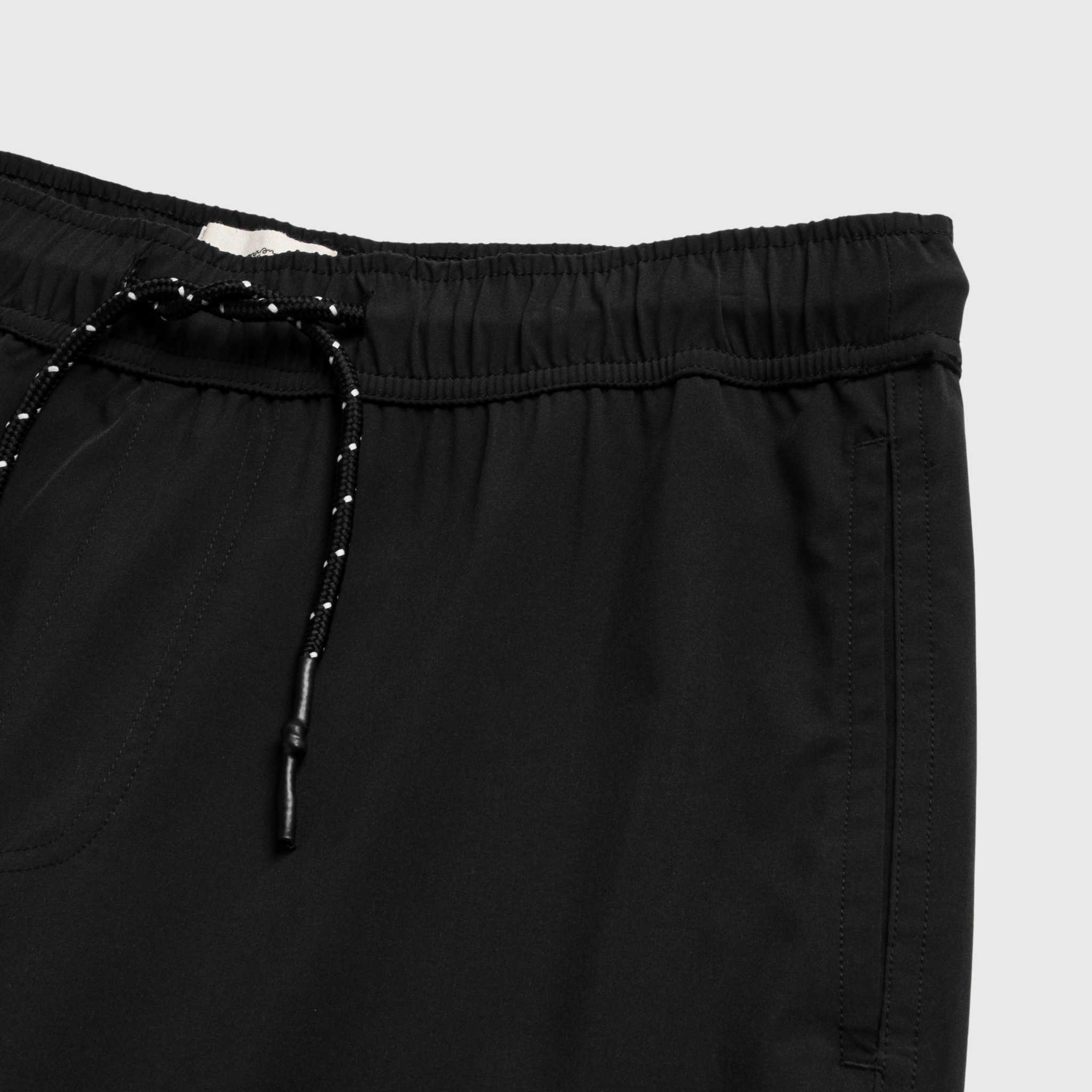 Jimmy 6.5" Retro Volley - Black - WonderingCloth
