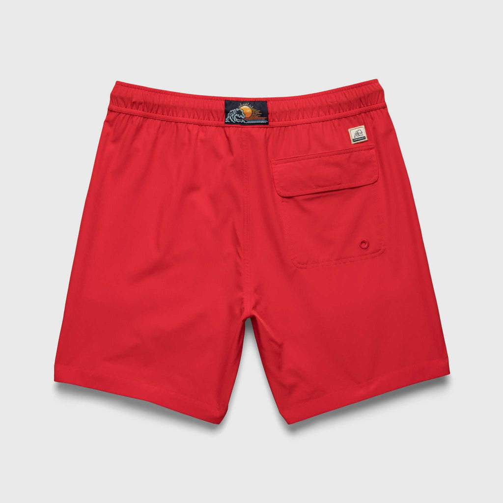 Jimmy 6.5" Retro Volley - Pompeian Red - WonderingCloth