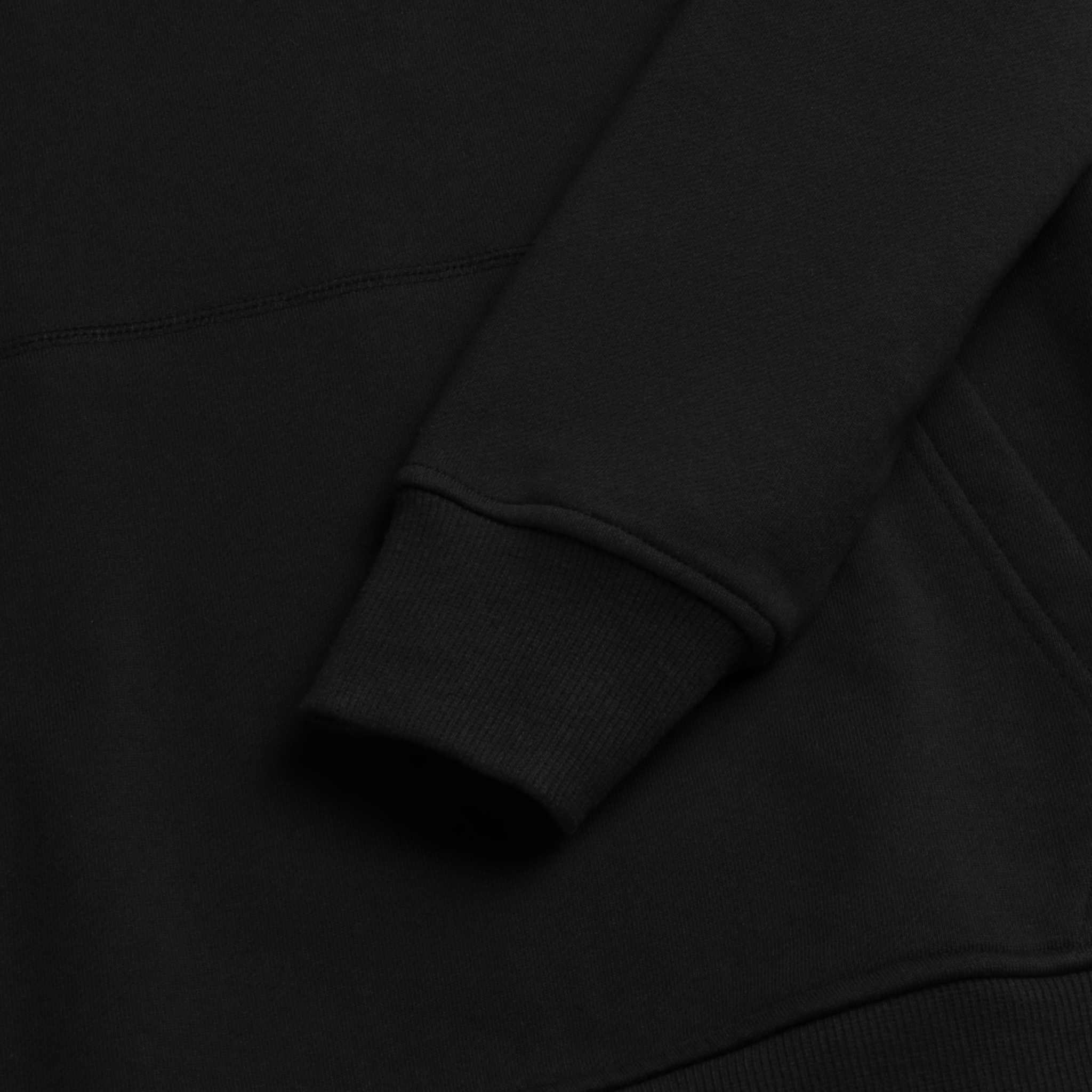 Marine French Terry Hoodie - Black - WonderingCloth