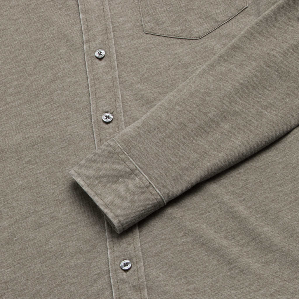 Anthony Burnout Shirt - Olive Night - WonderingCloth