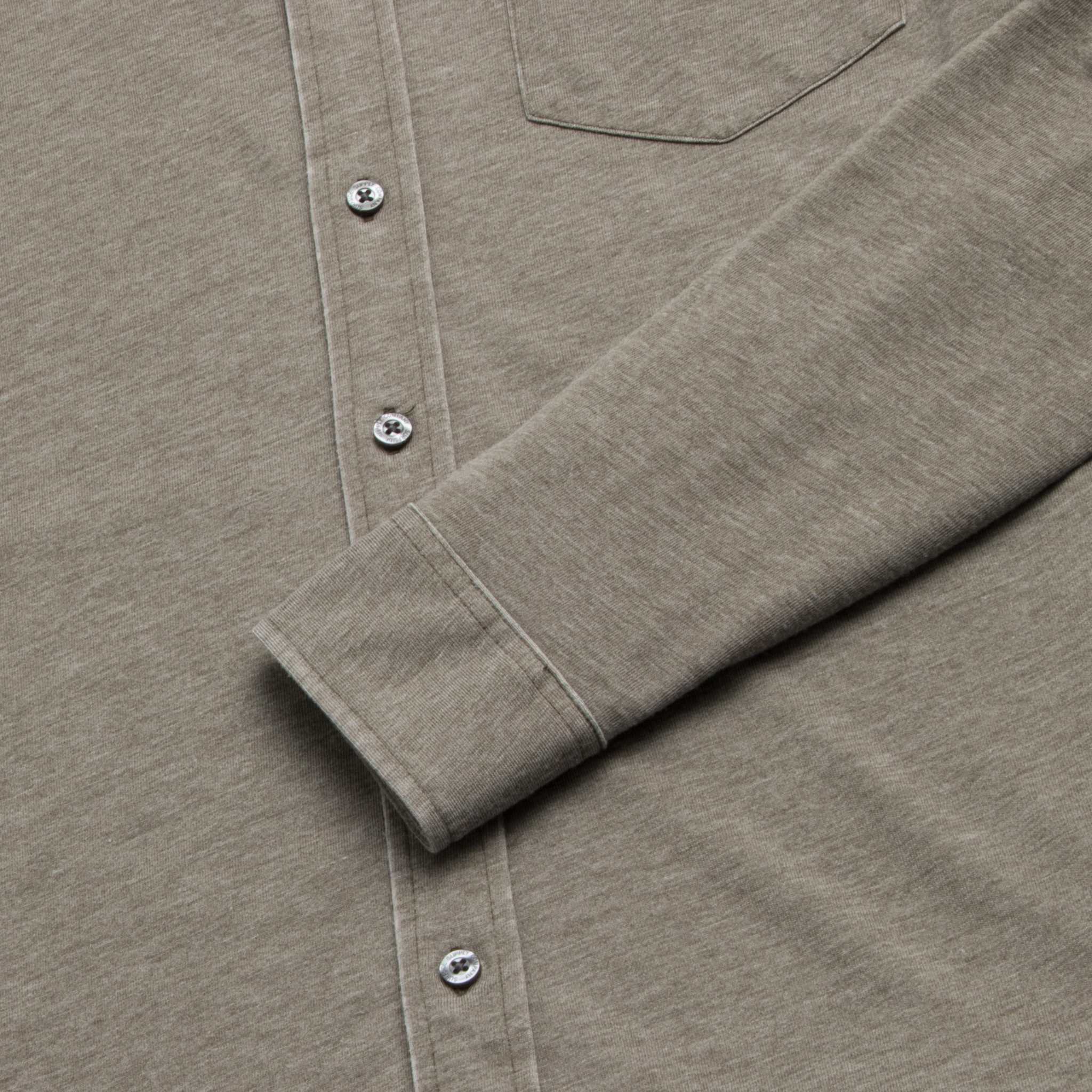 Anthony Burnout Shirt - Olive Night - WonderingCloth