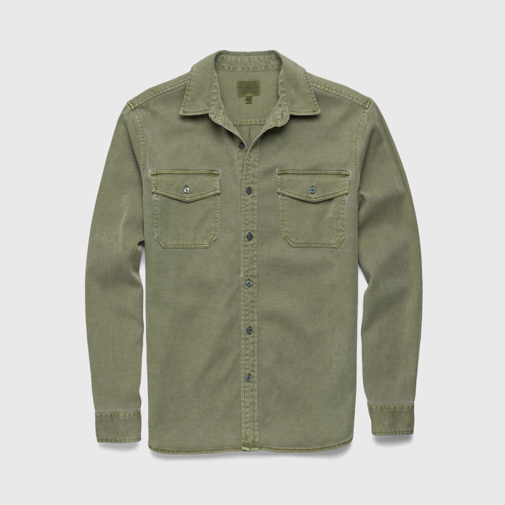 Jeb Tencel Shirt - Lichen Green - WonderingCloth