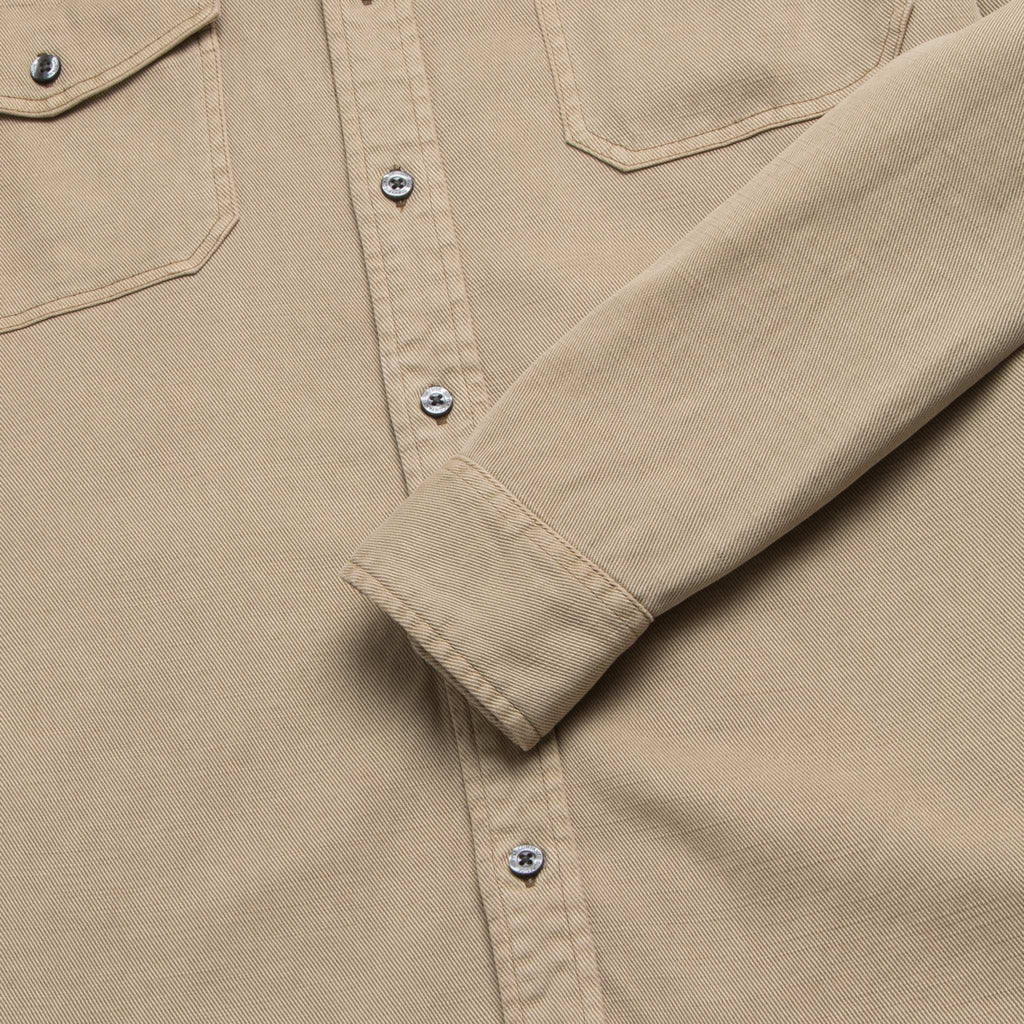 Jeb Tencel Shirt - Chinchilla - WonderingCloth