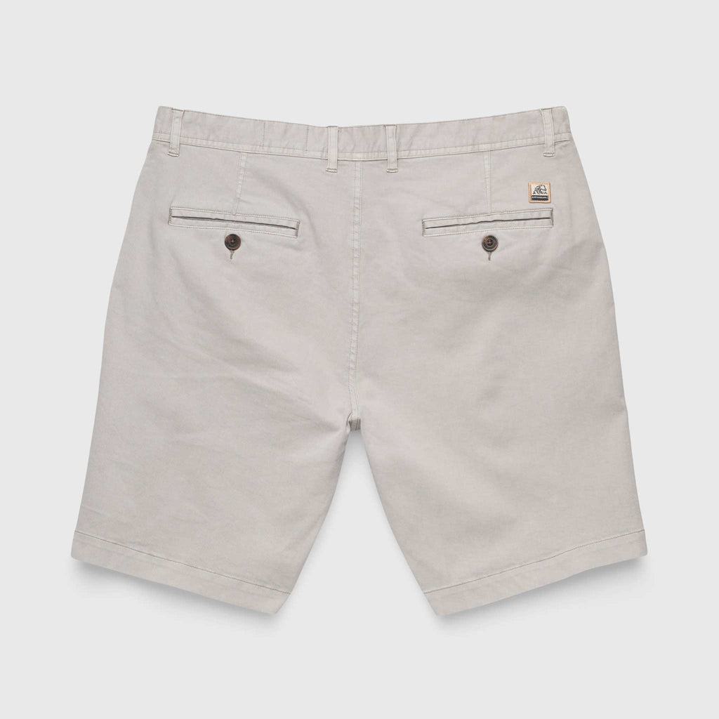 Andrew 7.5" Stretch Twill Short - Stone - WonderingCloth