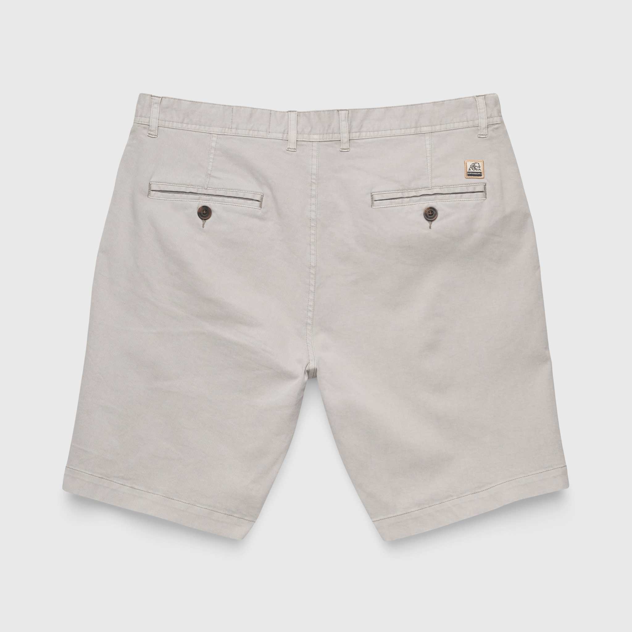 Andrew 7.5" Stretch Twill Short - Stone - WonderingCloth