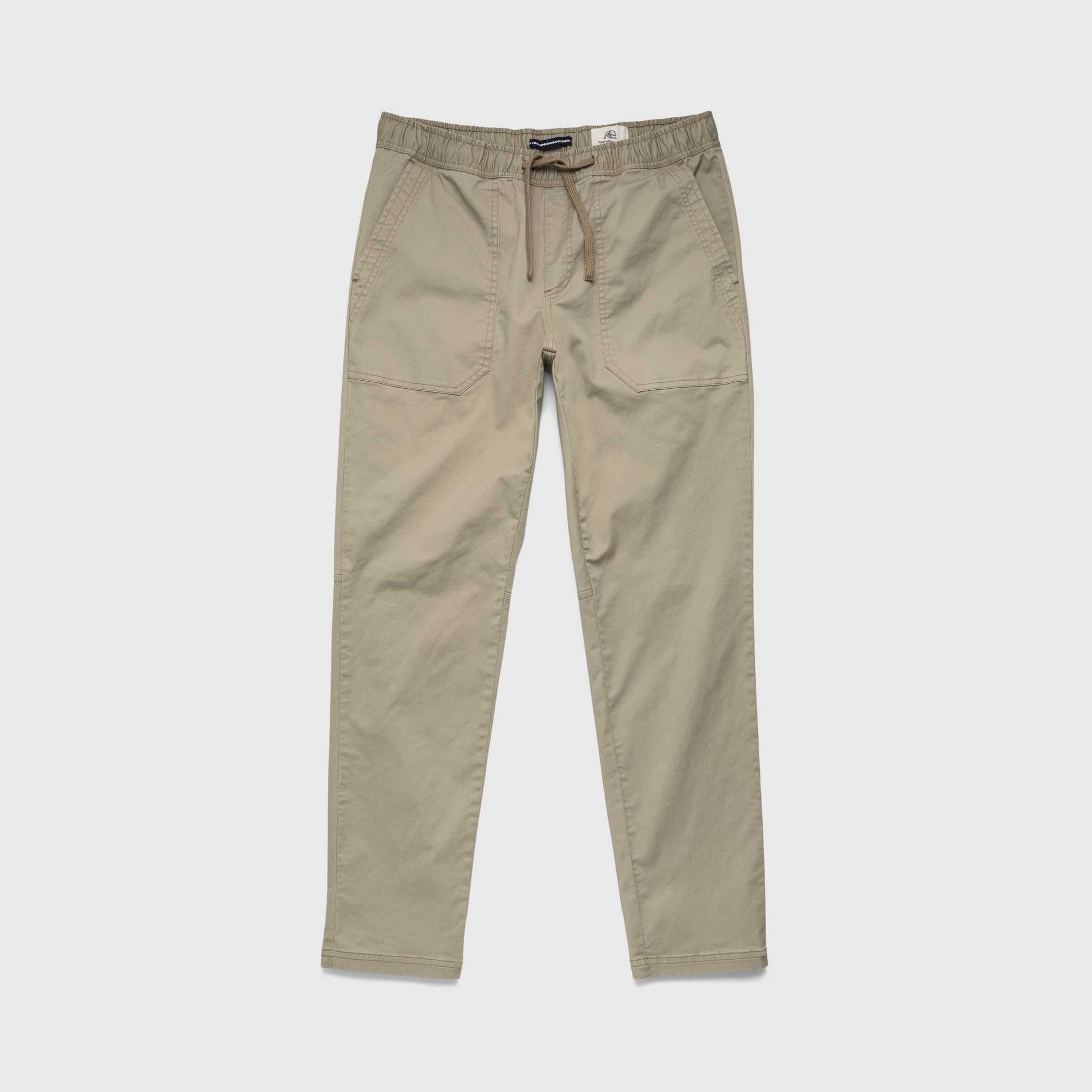 Tyler Poplin Utility Pant - Khaki - WonderingCloth