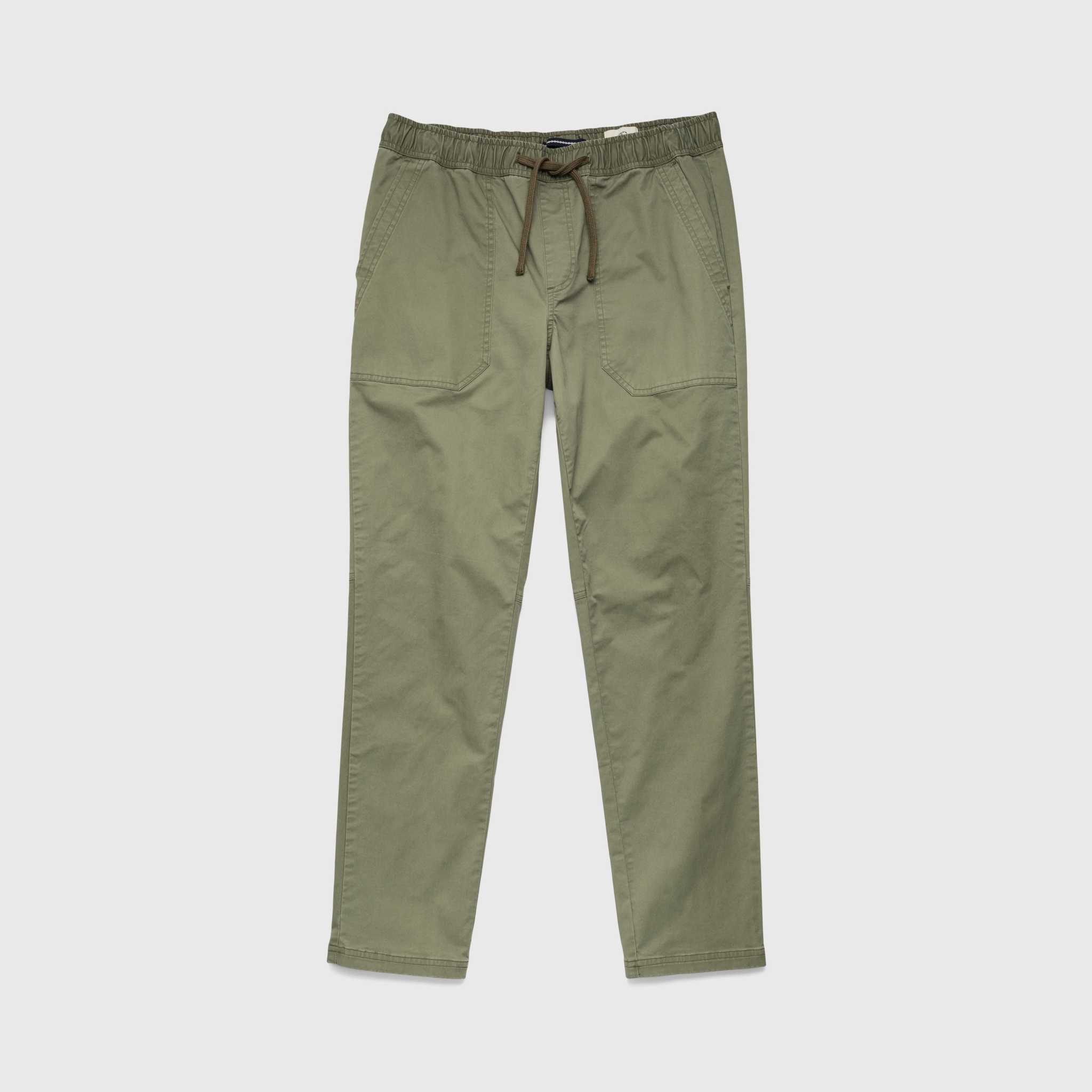 Tyler Poplin Utility Pant - Lichen Green - WonderingCloth