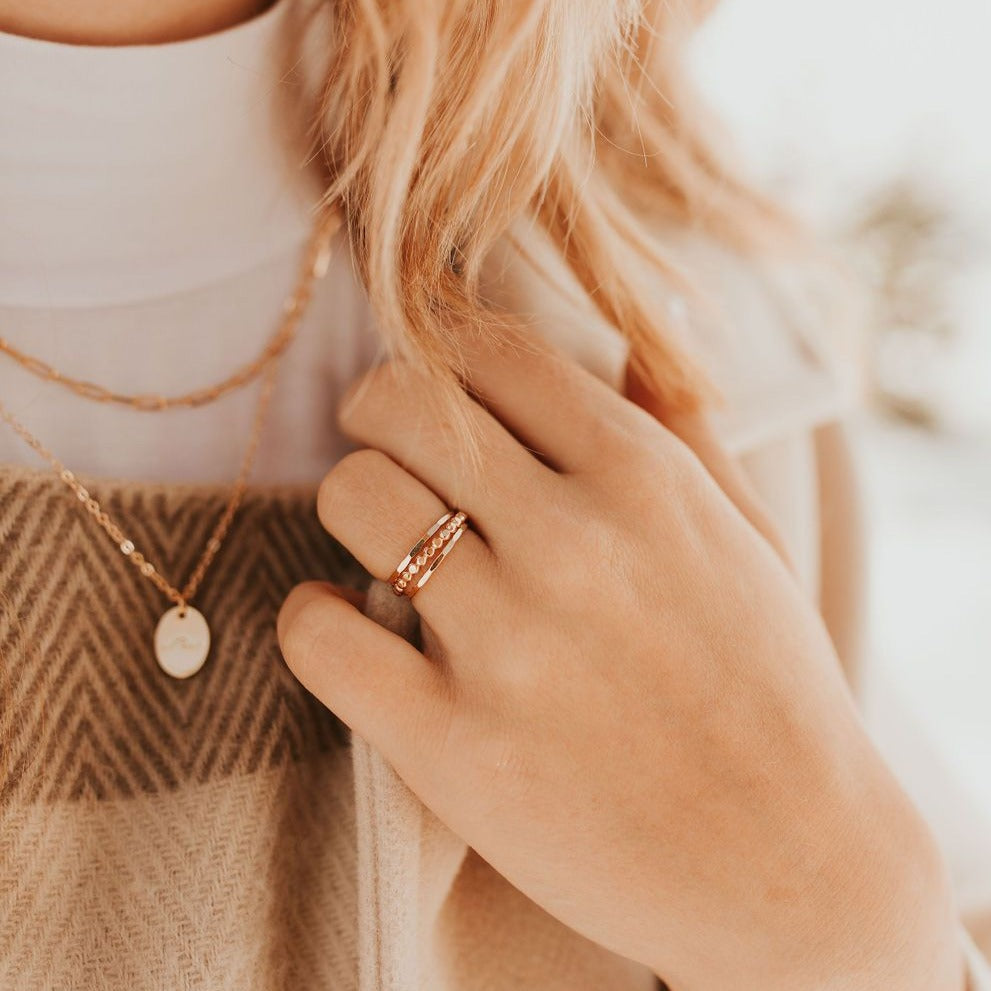 Kennedy Gold Filled Ring - WonderingCloth