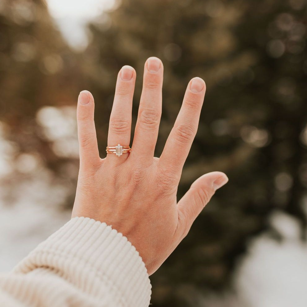 Micah Gold Filled Stacking Ring - WonderingCloth