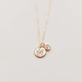 Poppy Necklace with Mustard Seed - WonderingCloth