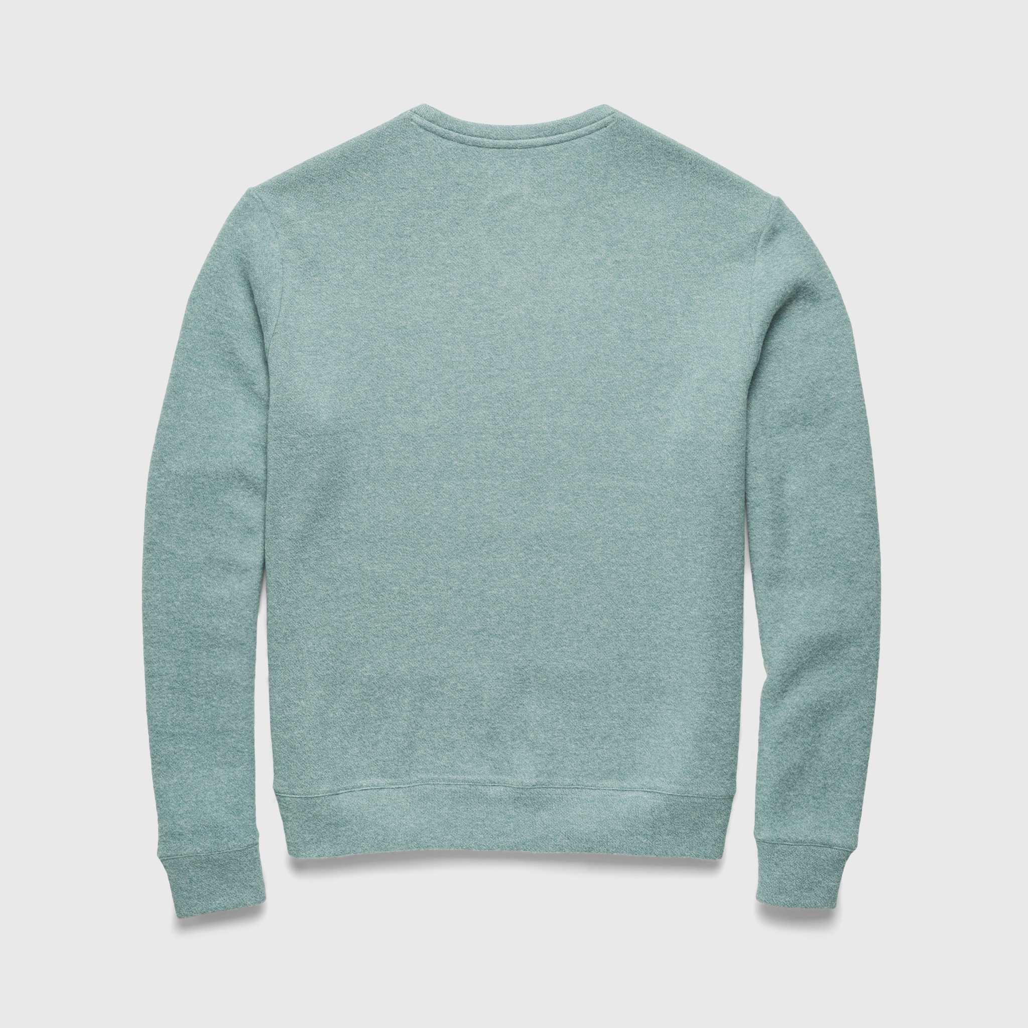 Butch Cashmist Crewneck - Aqua Heather - WonderingCloth