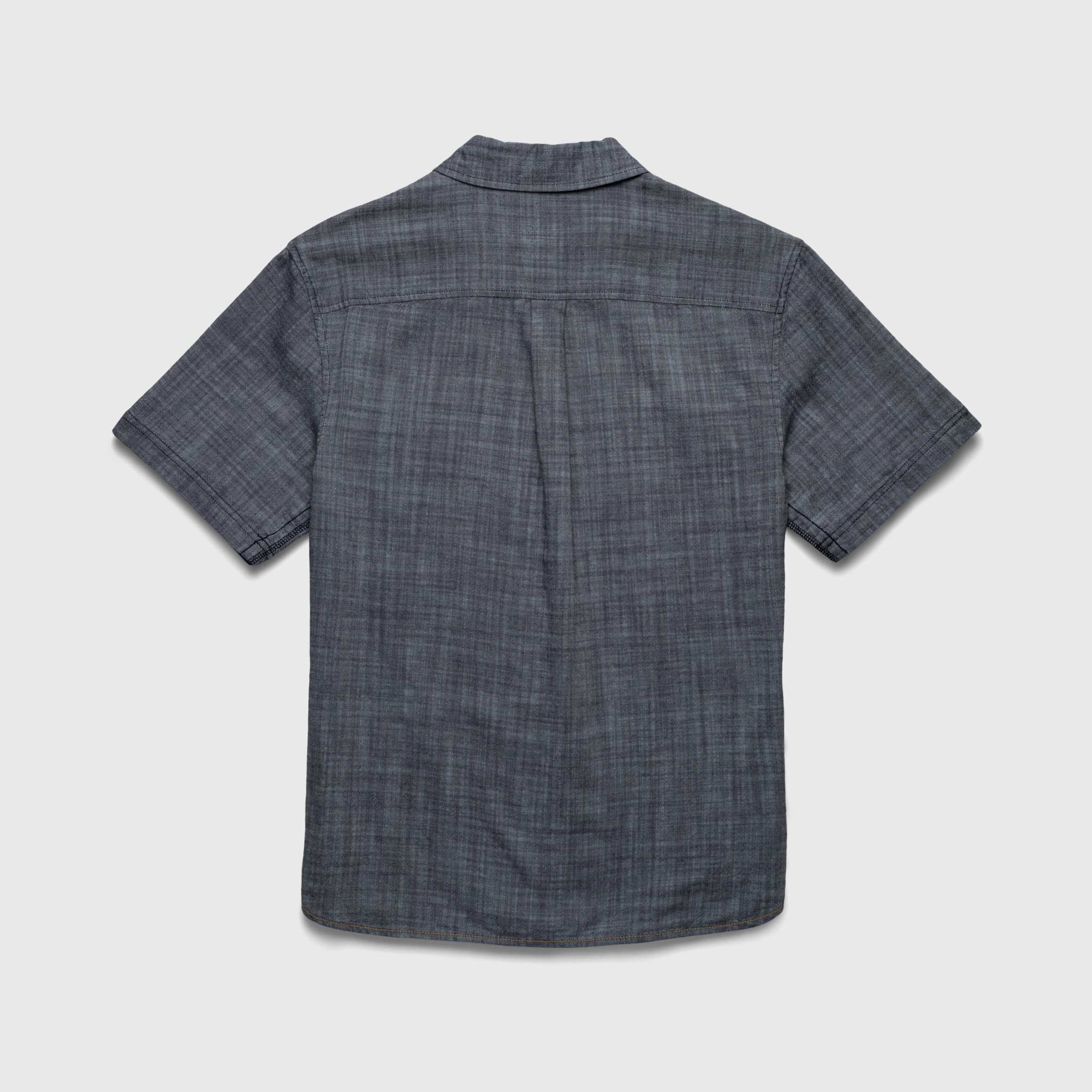 Joey Slub Island Shirt - Navy Blazer - WonderingCloth