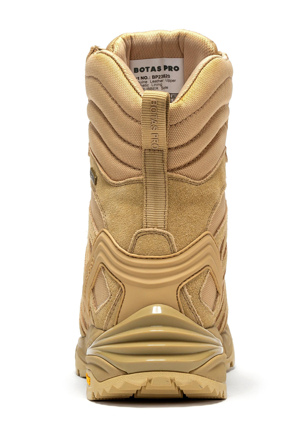 Botas Pro Sand 8 Inch Waterproof Tactical Boots with VIBRAM® Traction Lug Outsole  BP22820 - WonderingCloth