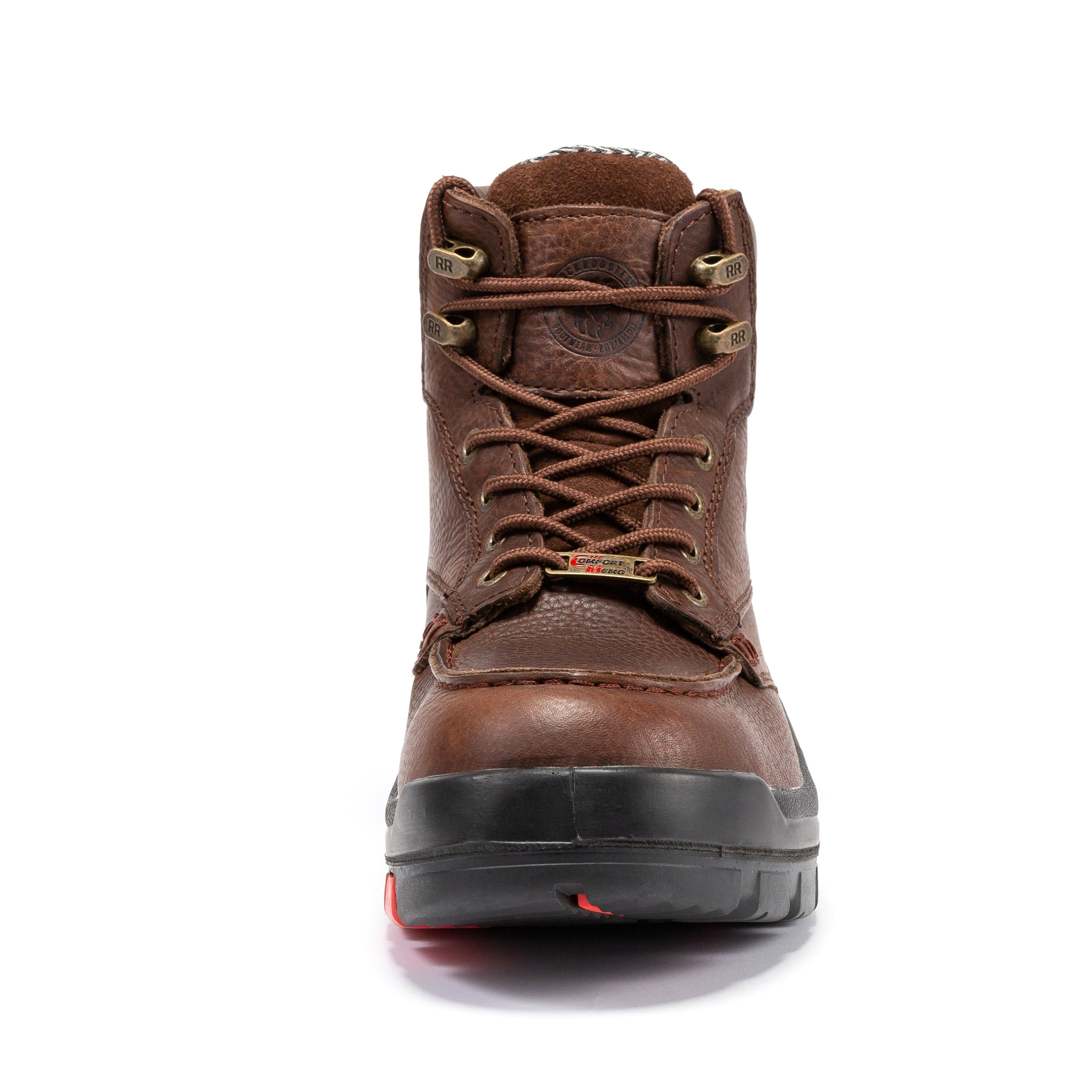 ROCKROOSTER Zumbro 6 inch Wide, Soft Toe, Rubber Outsole, EH Protection, ASTM 2892, Work Boots AK371 - WonderingCloth