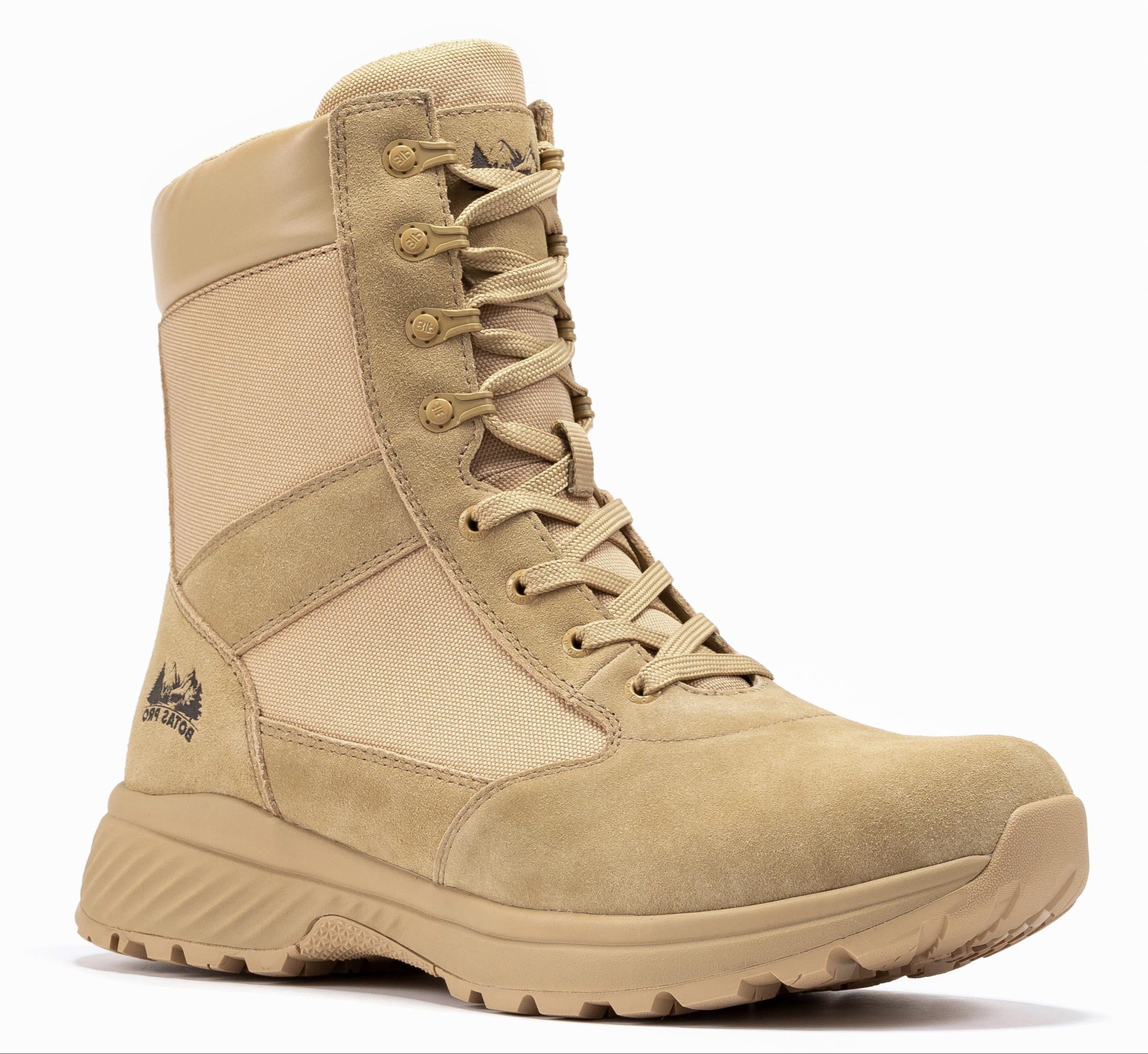 Botas Pro Sand Men's 8 inch Side Zipper Military Tactical Boots BP701 - WonderingCloth