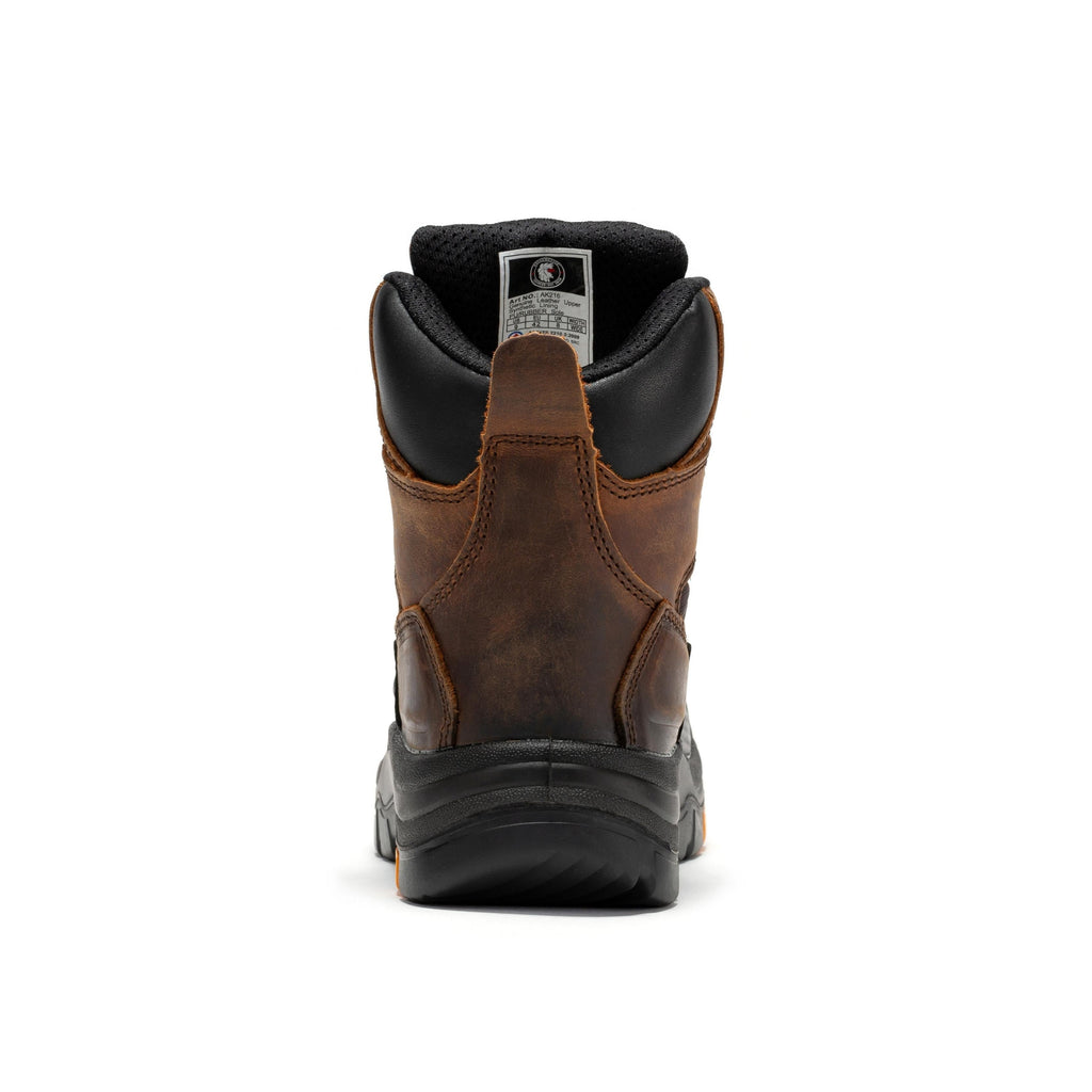 ROCKROOSTER Sedona 6 Inch Waterproof Steel Toe Leather Work Boots AK216 - WonderingCloth