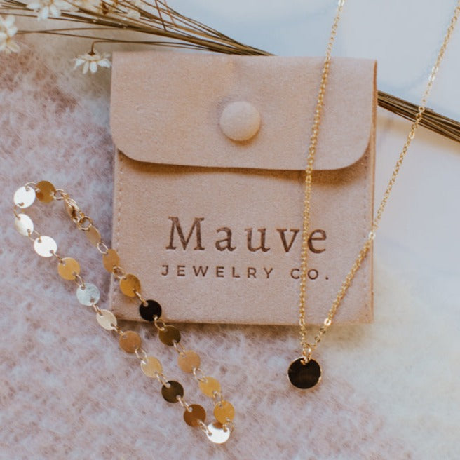 Chloe Gold Filled Coin Bracelet - WonderingCloth