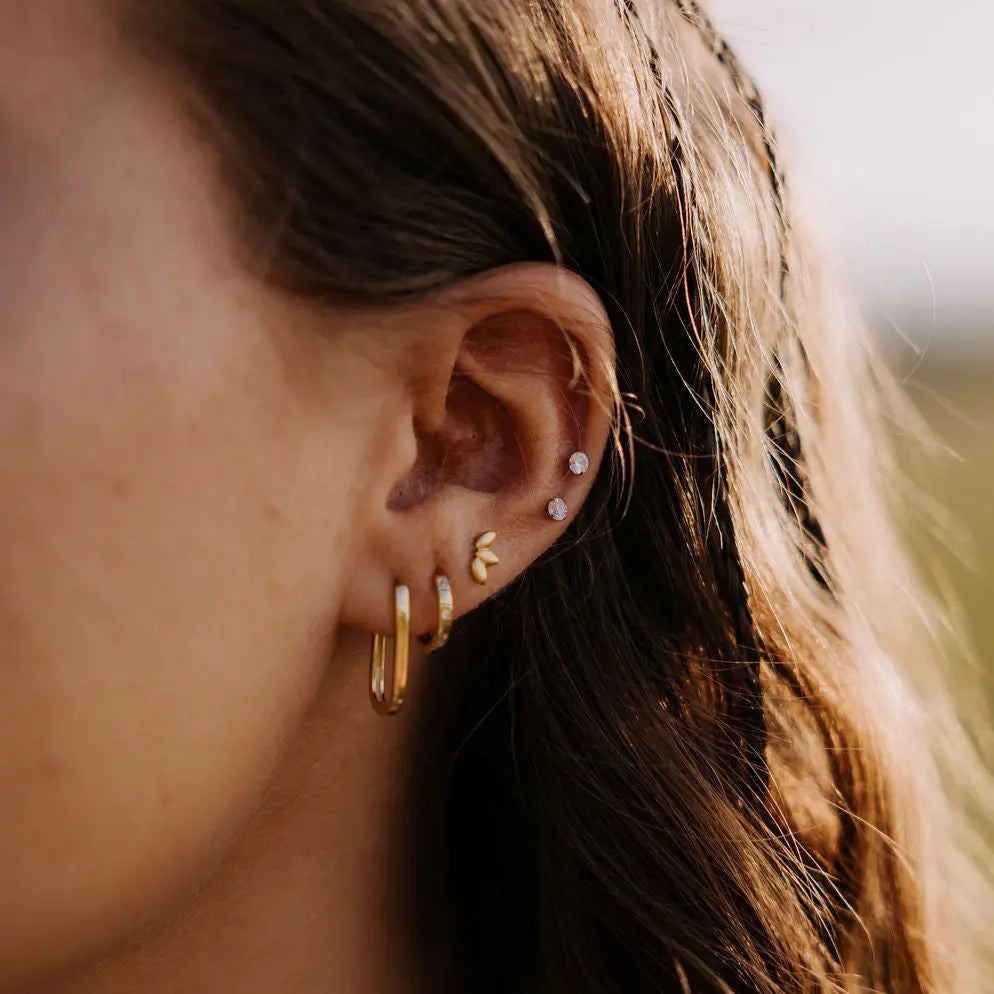 Lotus Flat Back Studs - WonderingCloth