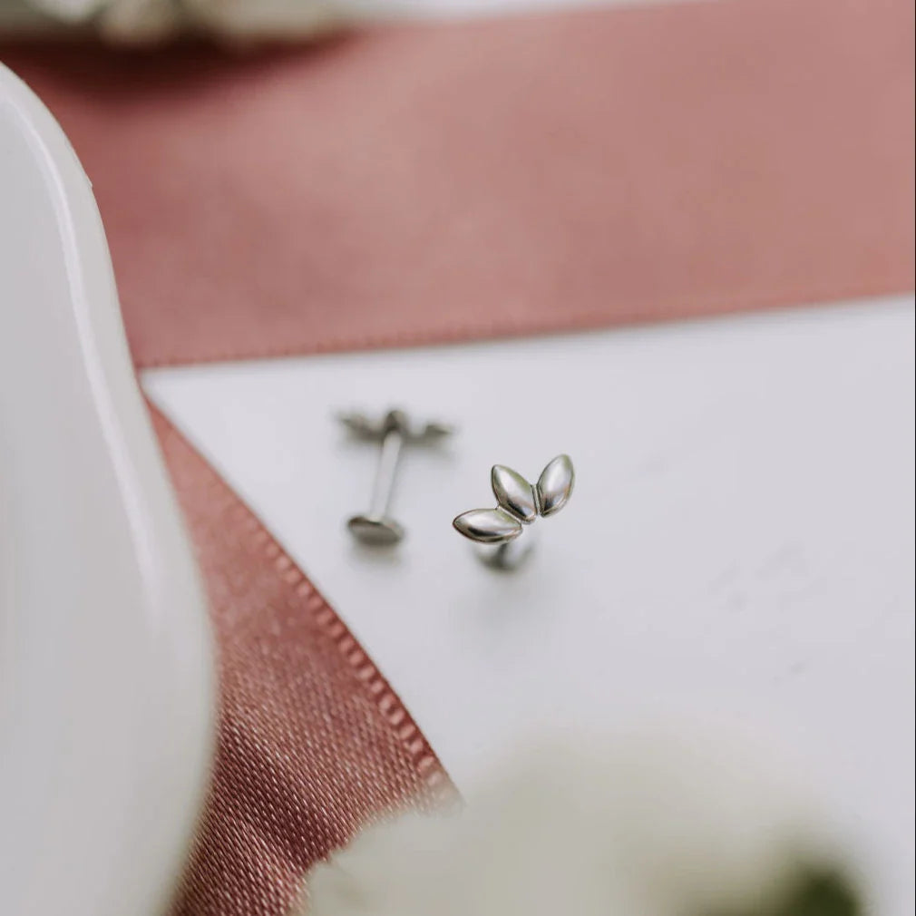Lotus Flat Back Studs - WonderingCloth