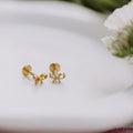 Bow Flat Back Studs - WonderingCloth