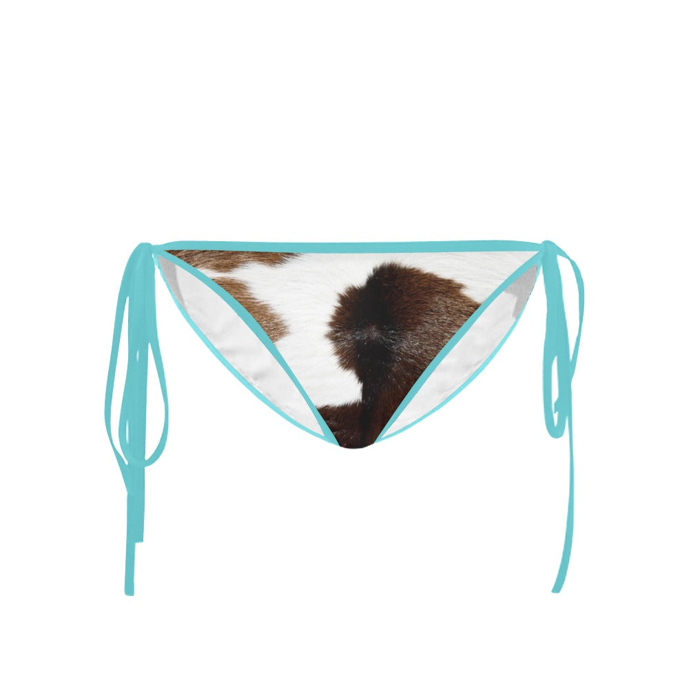 Cow Print Bikini Tops/Bottoms Sold Separately