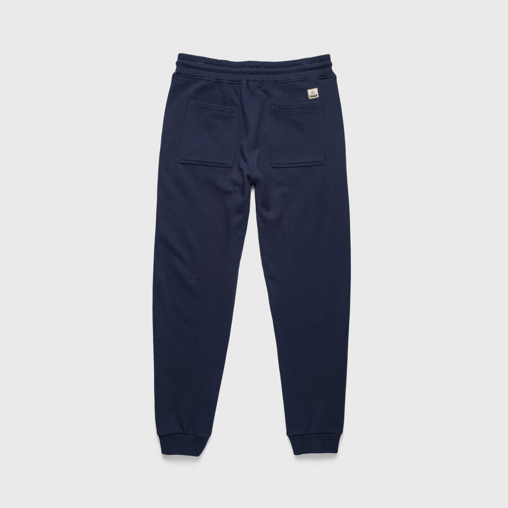 Dune Drawstring Terry Jogger - Navy Blazer - WonderingCloth