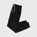 Dune Drawstring Terry Jogger - Black - WonderingCloth