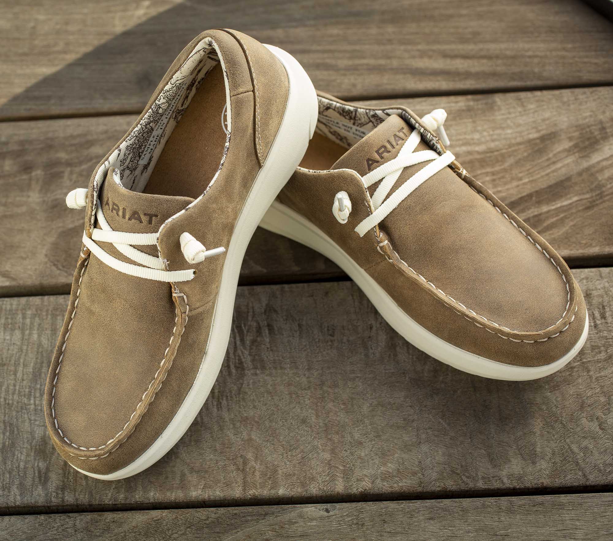 Ariat Women's Hilo Casual Slip-On Shoes with No Tie-Laces – Comfortable Everyday Wear - WonderingCloth