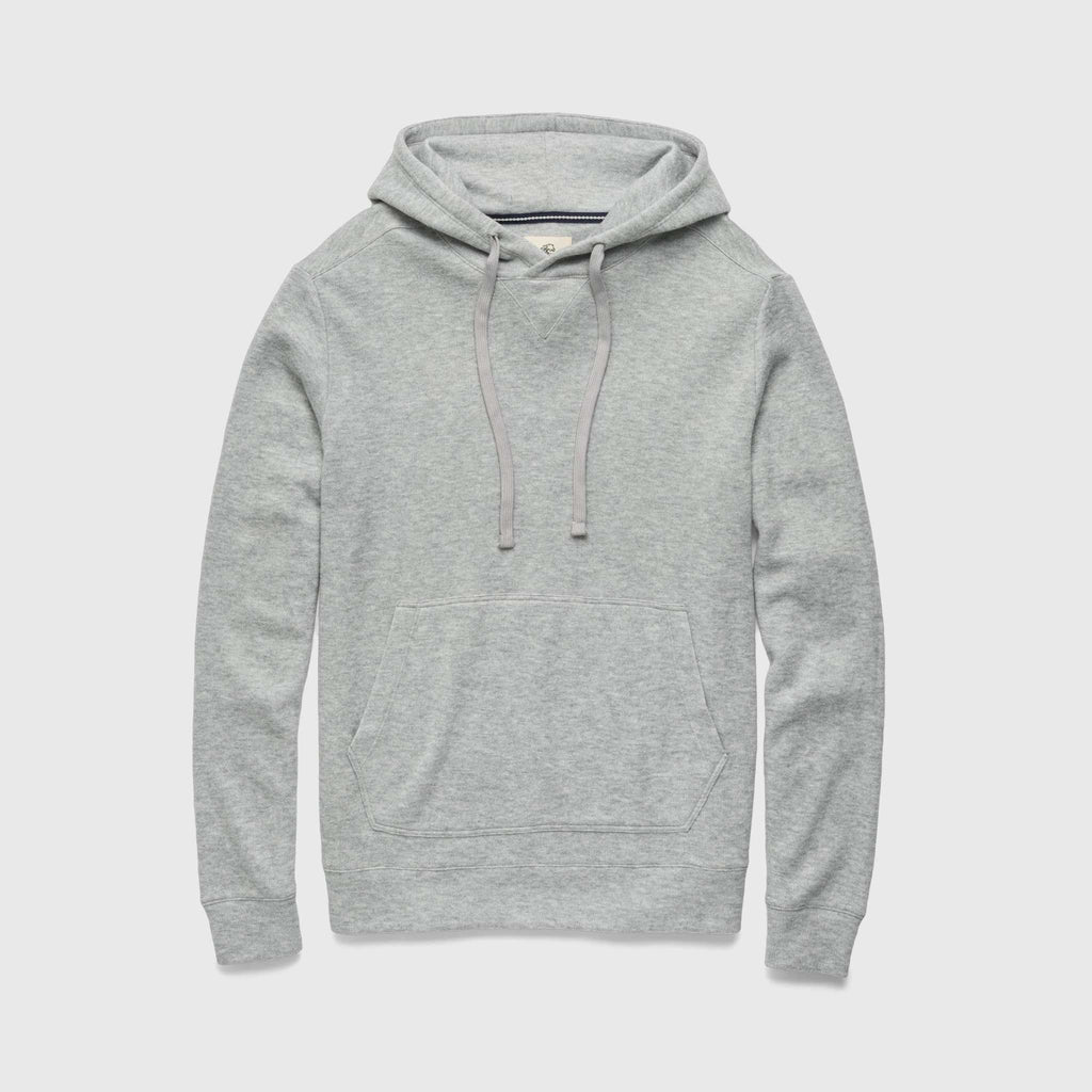 Justin Cashmist Fleece Hoodie - Heather Grey - WonderingCloth
