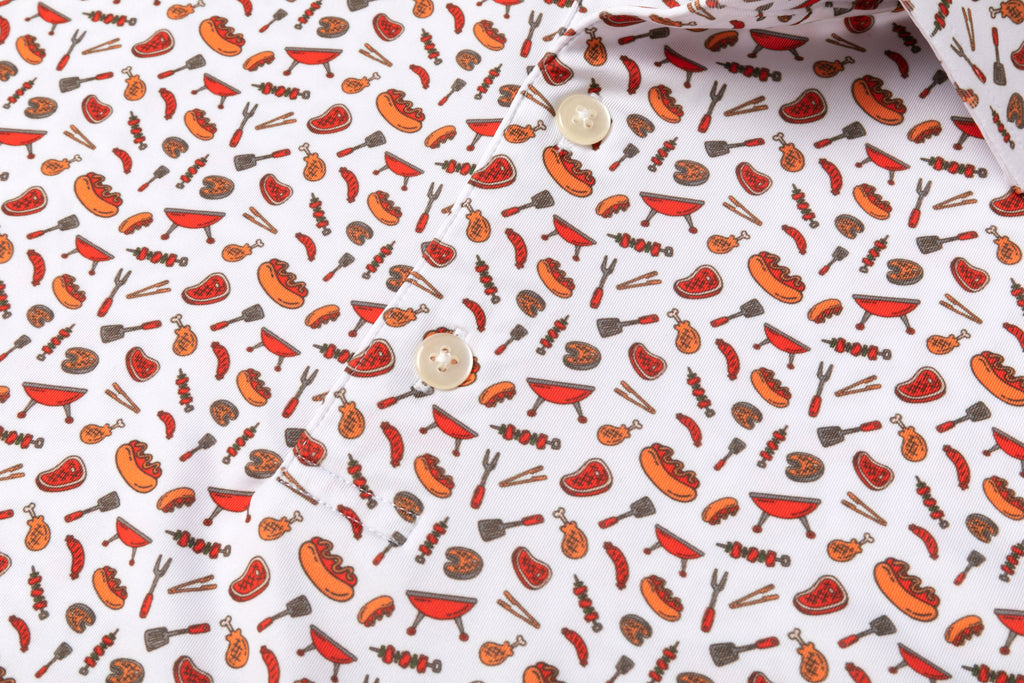 Pit Master Men's Polo - WonderingCloth