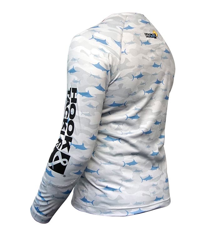Youth Camo Billfish UV Fishing Shirt (8-20) - WonderingCloth
