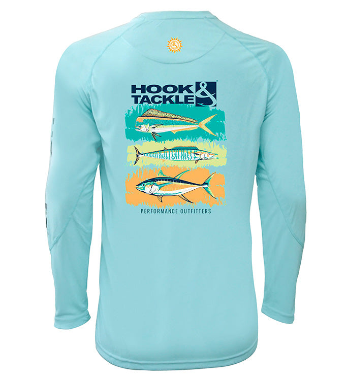 Youth Trio UV Fishing Shirt (8-20) - WonderingCloth