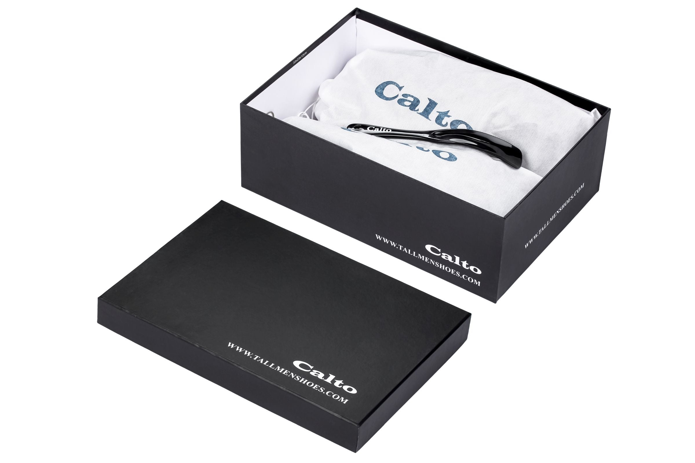 CALTO - G1825 - 3 Inches Taller (Black) - Lightweight - WonderingCloth