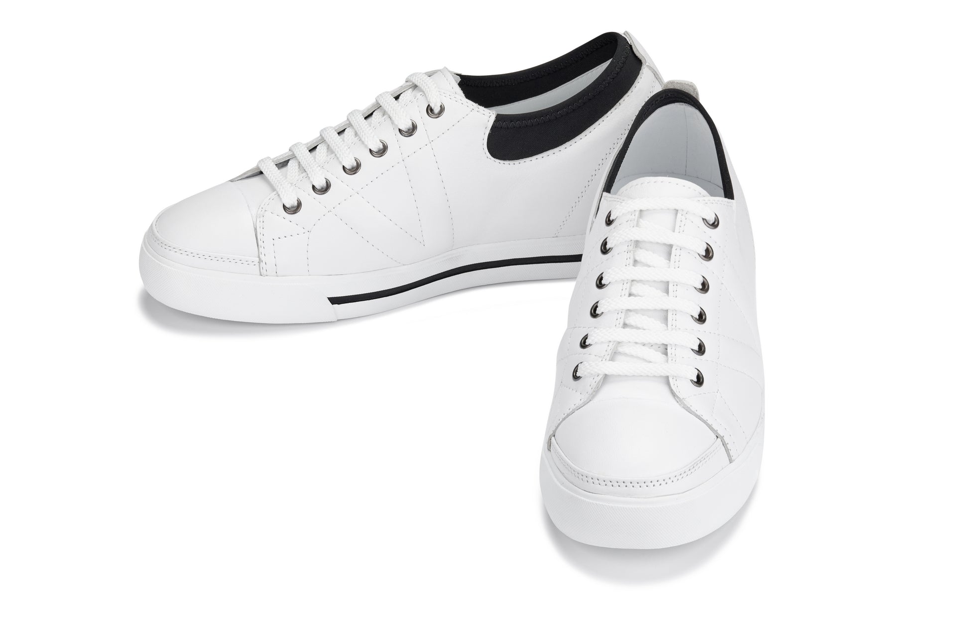 TOTO - D8171 - 2.4 Inches Taller (White/Black) - WonderingCloth