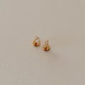 Zoe Marquise Diamond Flat Back Studs - WonderingCloth