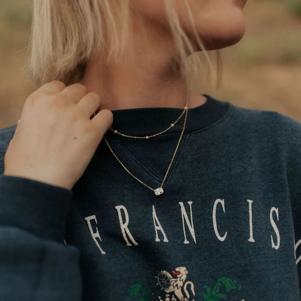 Blair Diamond Necklace - WonderingCloth
