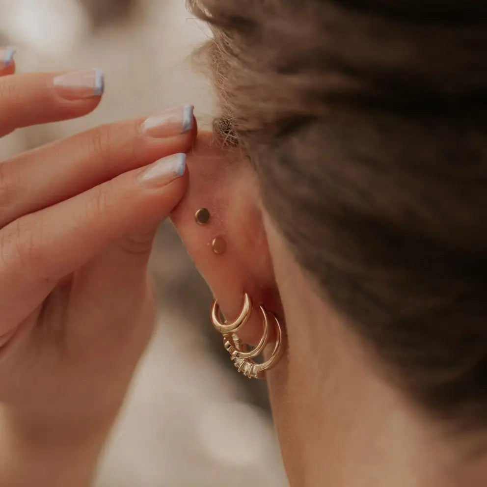 Flower Flat Back Studs - WonderingCloth
