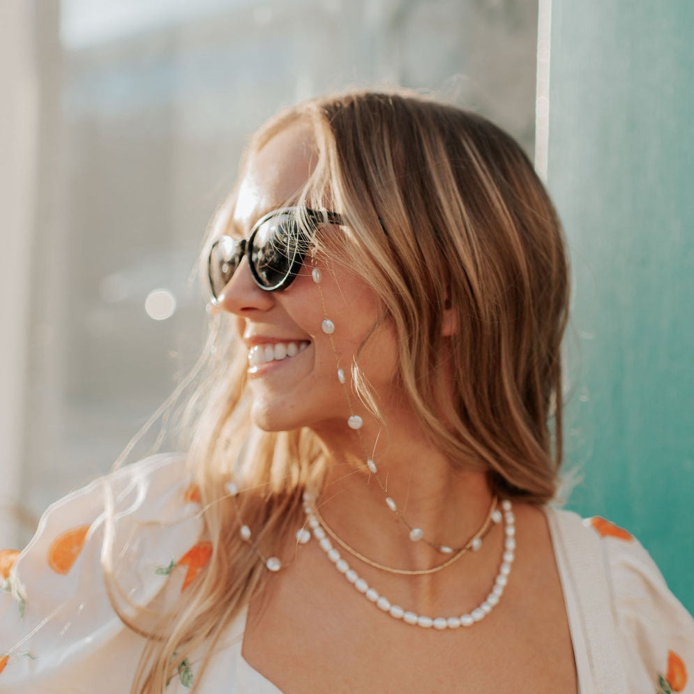 Pearl Sunglasses Chain - WonderingCloth
