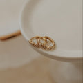May Raindrop Hoops - WonderingCloth