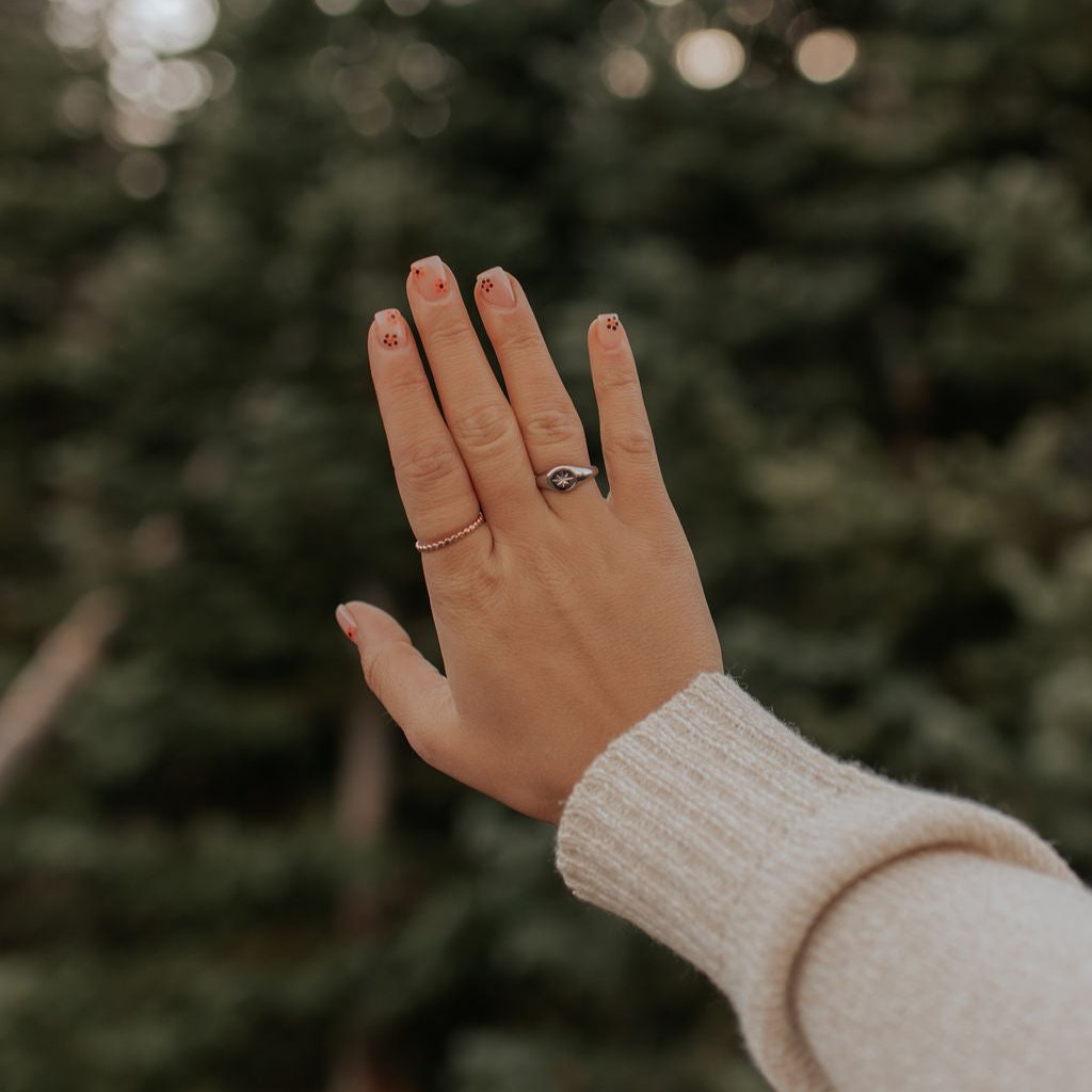 North Star Ring - WonderingCloth