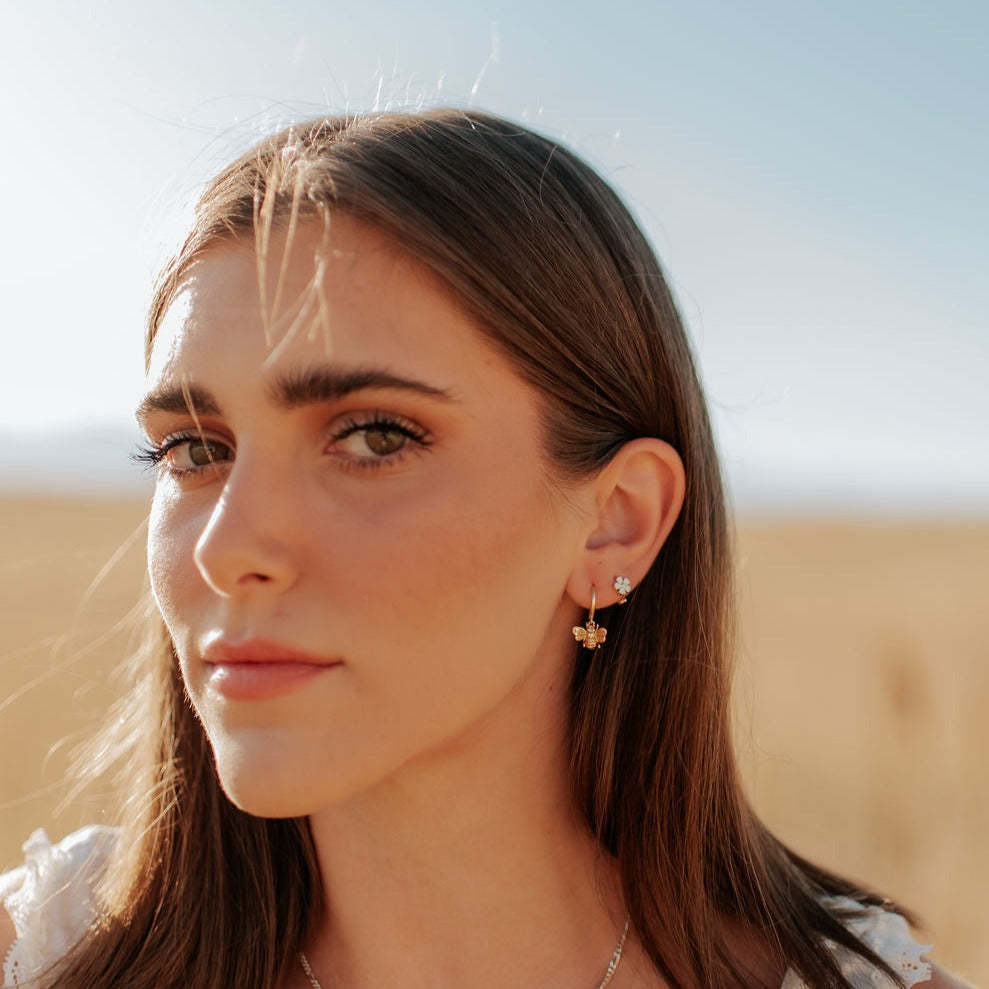 Honey Bee Hoops - WonderingCloth