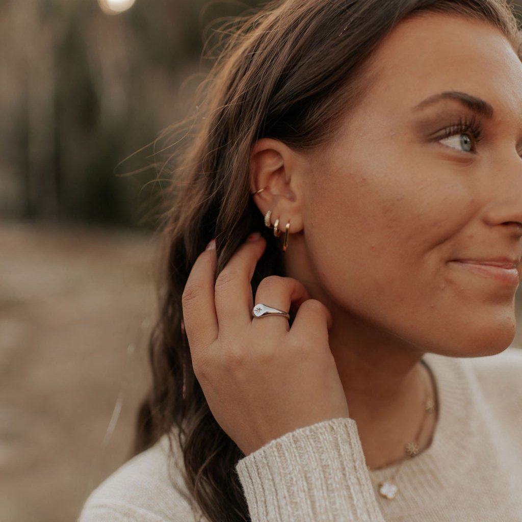 North Star Ring - WonderingCloth