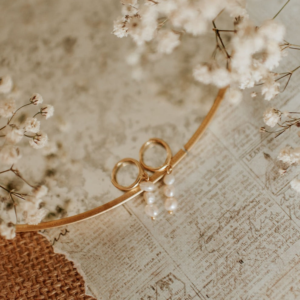 Catalina Pearl Earrings - WonderingCloth