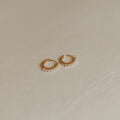 Grace Pearl Hoops - WonderingCloth