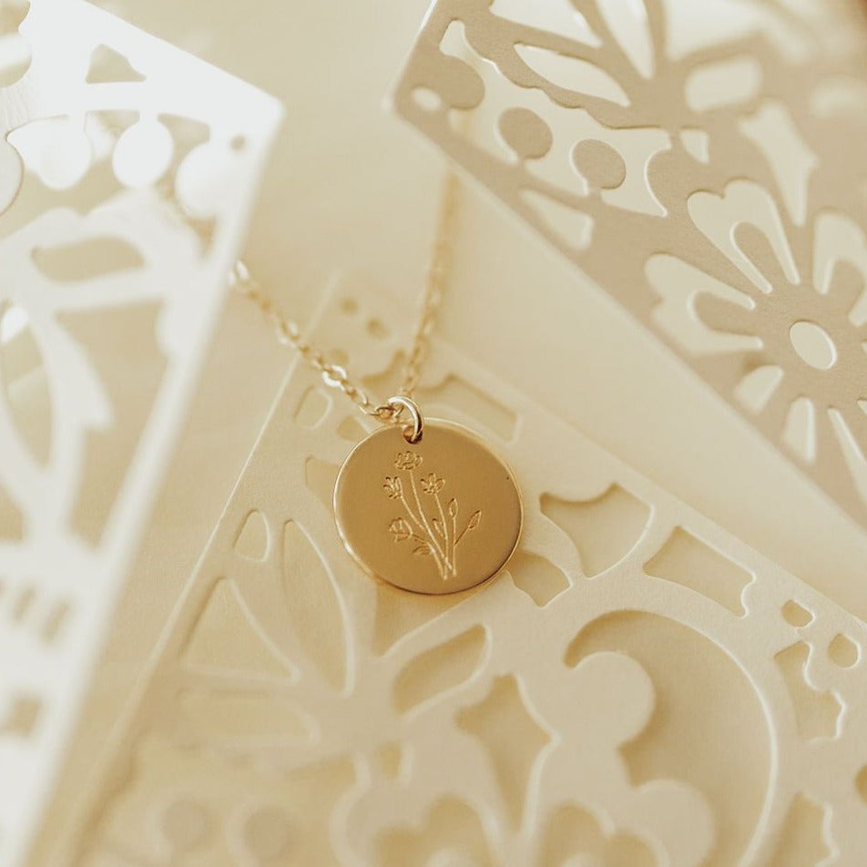 Wildflower Necklace - WonderingCloth