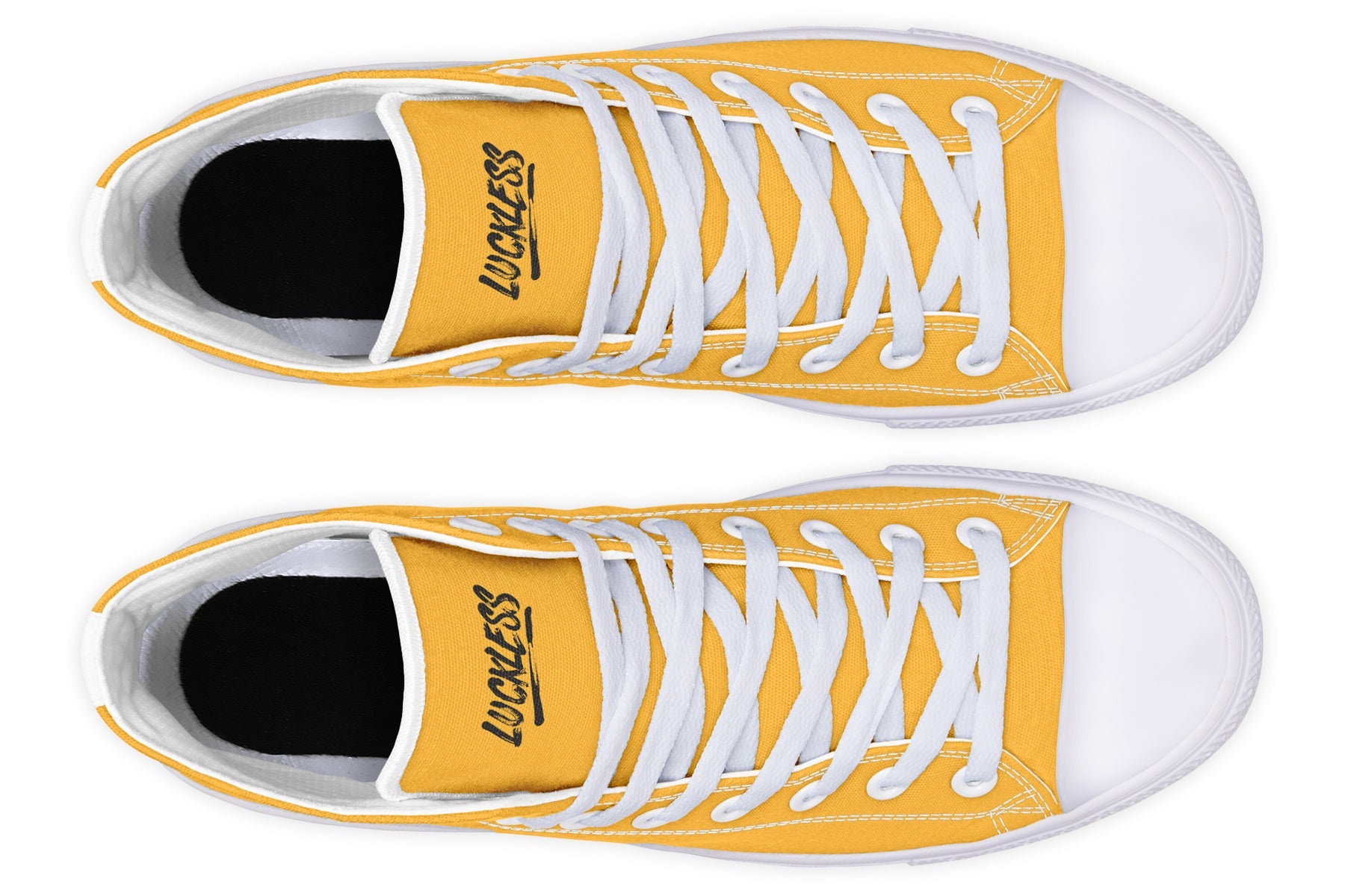 Sunflower And Skulls Yellow High Tops